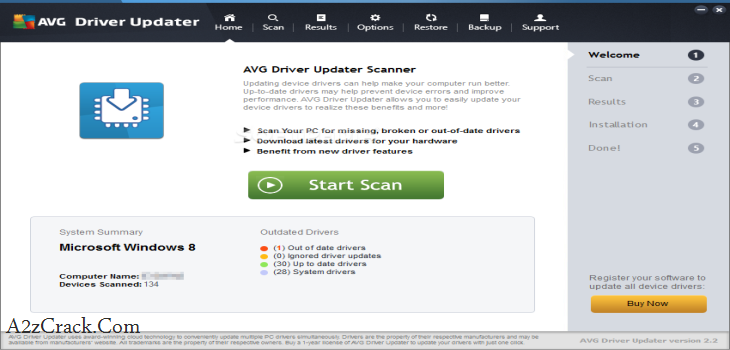 Avg driver updater key 2.4